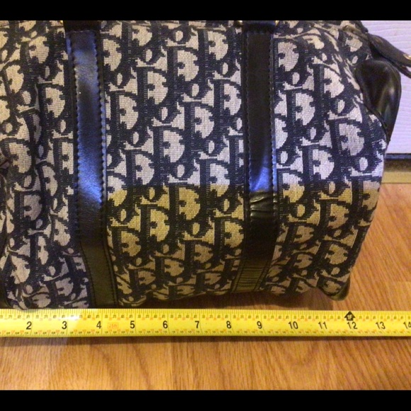 Dior Handbags - Christian Dior trotter speedy vintage Boston bag